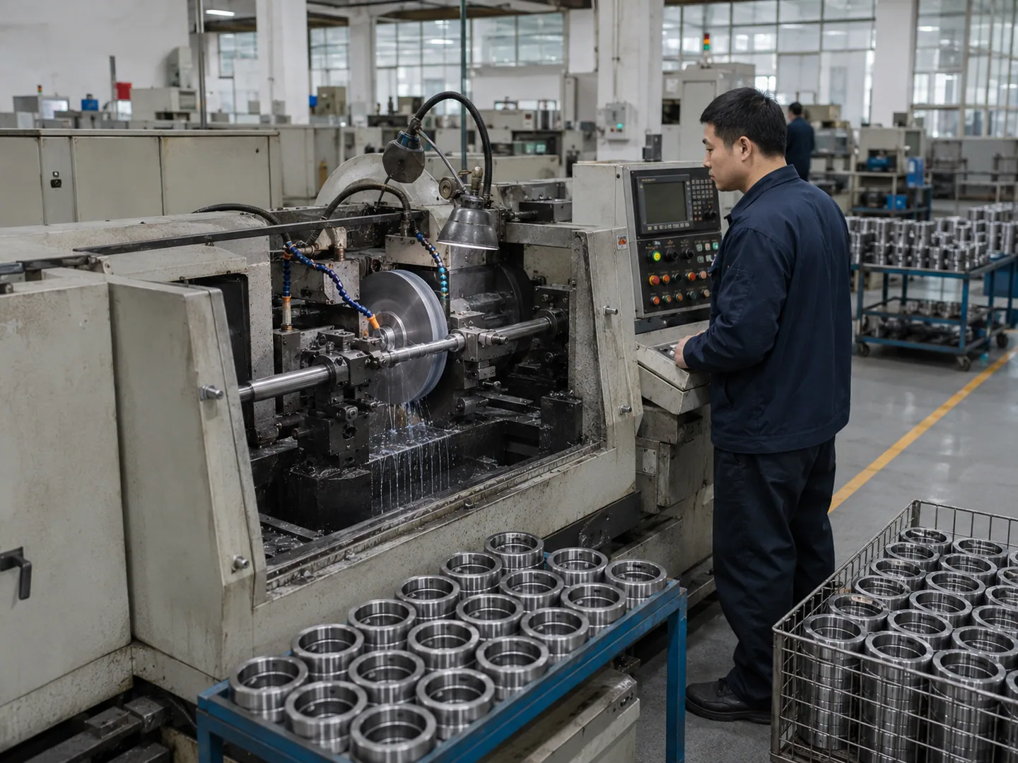 CNC grinding