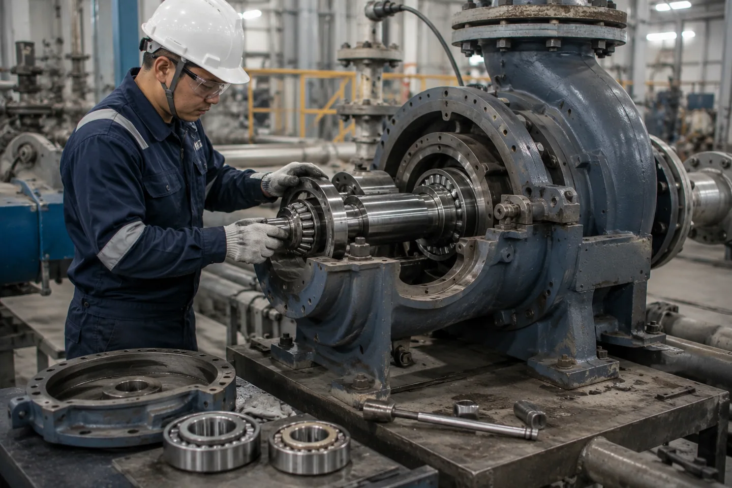 Pump Bearings application