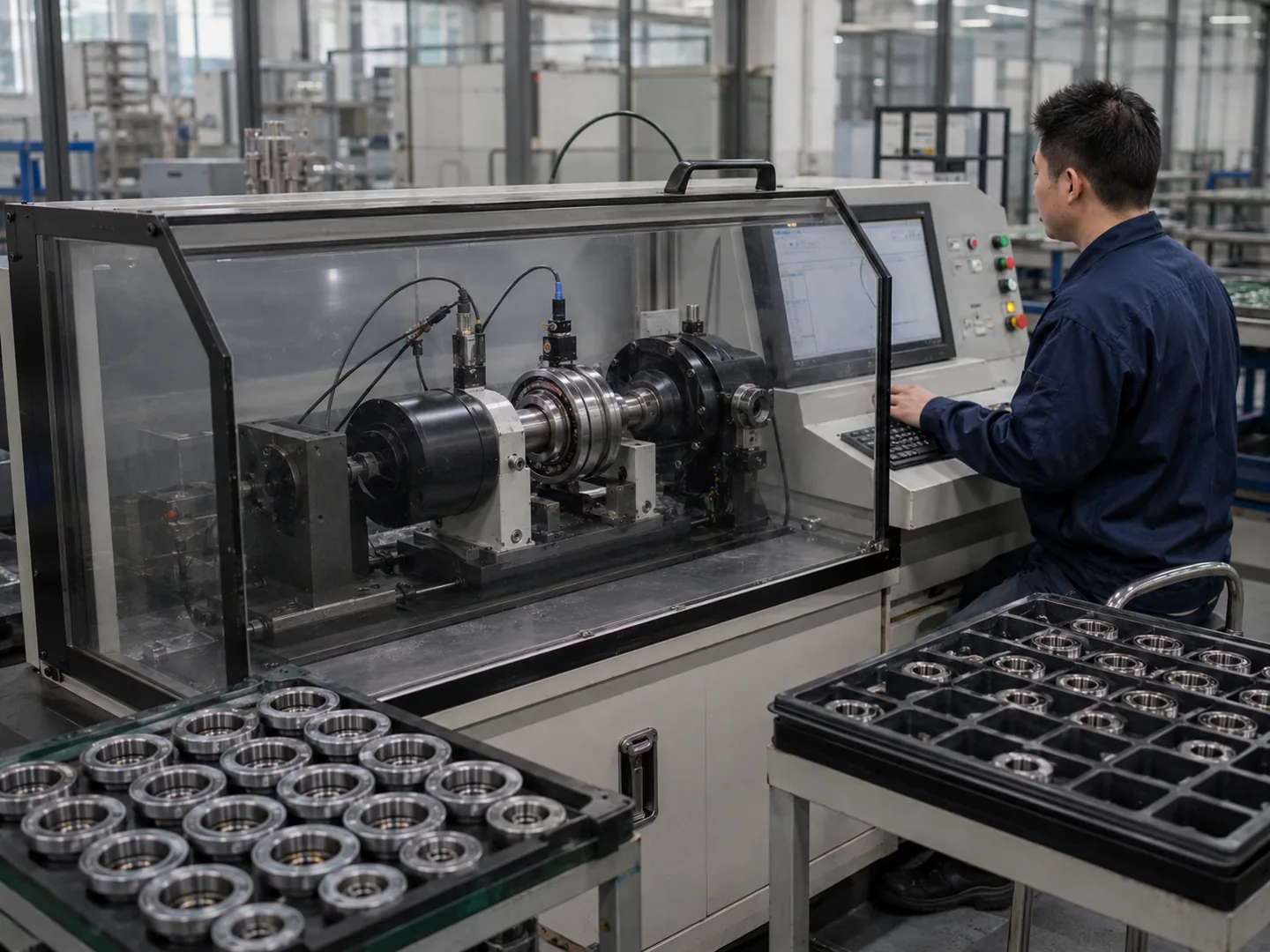 Noise and vibration test